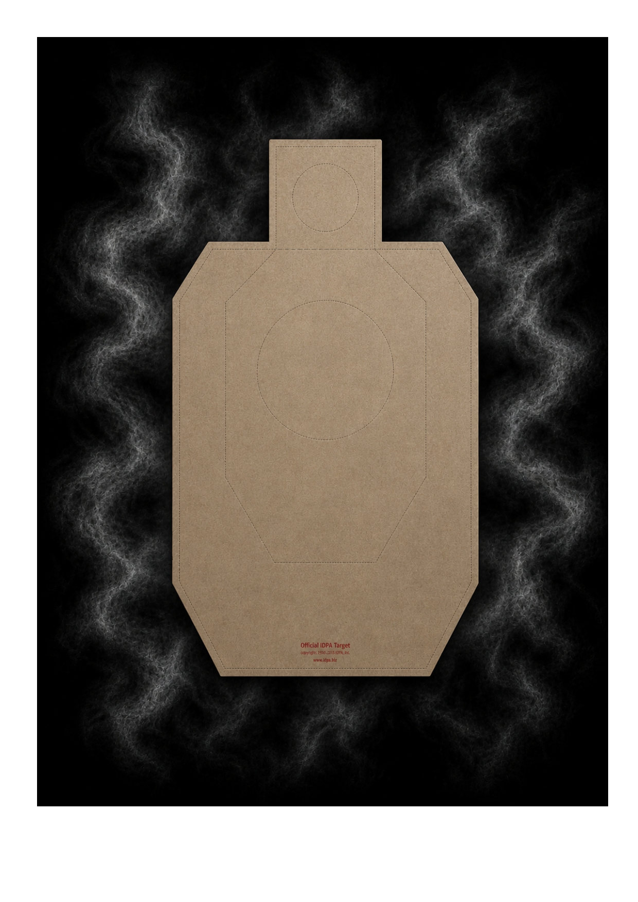 IDPA Hivatalos (verseny) lőlap