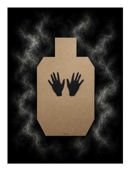 IDPA No Shoot lőlap