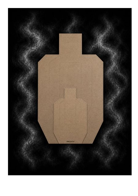 USPSA Feles lőlap